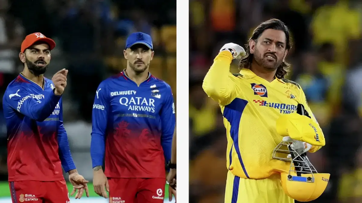 One side Virat Kohli and Other Side MS Dhoni Communic