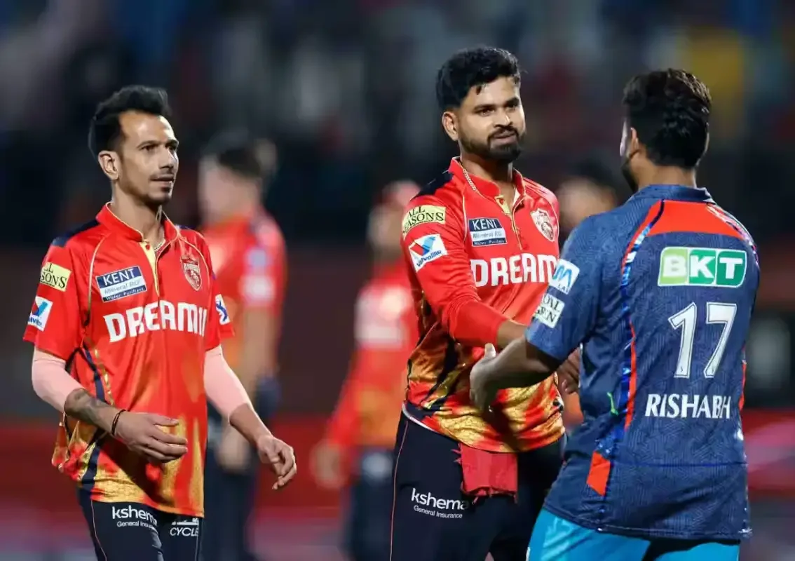 Yuzvendra-Chahal-Shreyash-Iyer-and-Rishabh-Pant-LSG-vs-PBKS-match